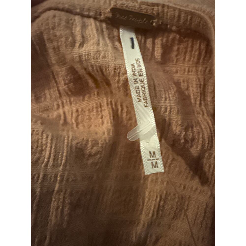 Free People Free-est Nya Maxi Halter Dress Women’s Size M Ballet Pink Taupe NWOT - Picture 7 of 8